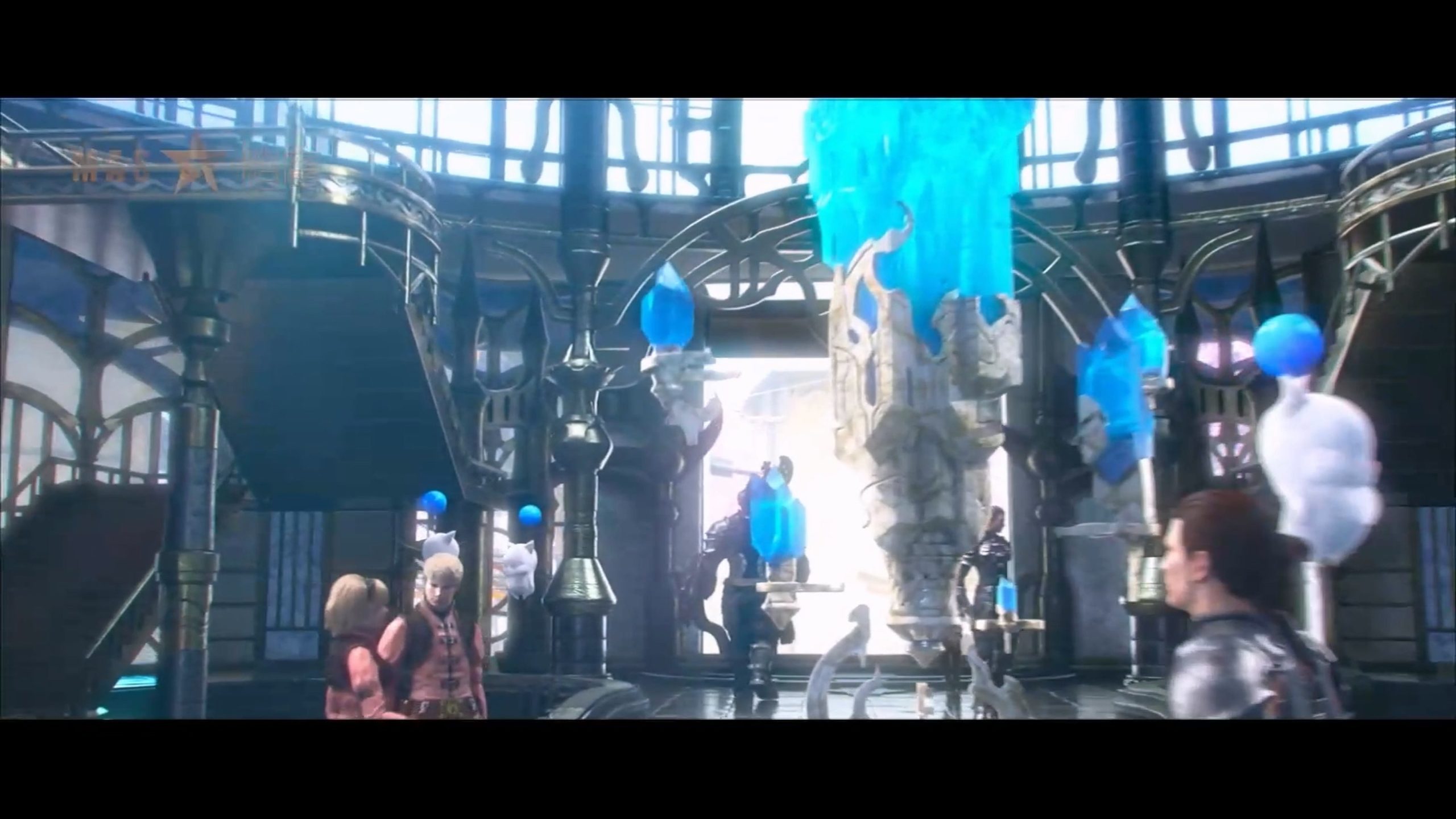 A still from the Final Fantasy picture.